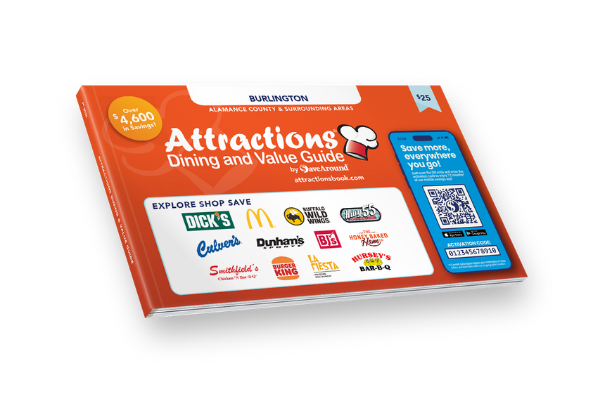 2025 Asheville / Hendersonville & Surrounding Areas SaveAround® Coupon Book